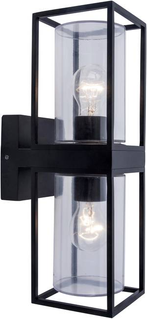Wofi Queens E27 Aussen-Wandleuchte anthrazit IP44
